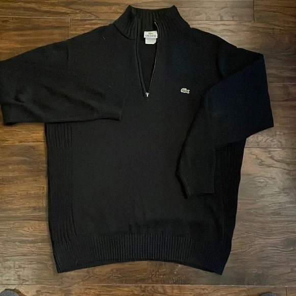 Lacoste button up discount sweater